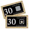 Big Dot of Happiness Adult 30th Birthday - Gold - Birthday Party Game Scratch Off Cards - 22 Count